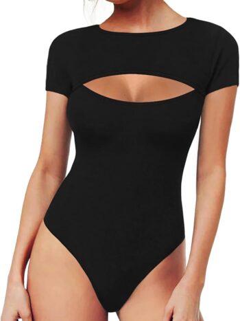 Front Cutout bodysuit