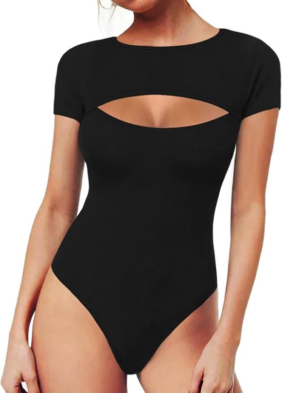 Front Cutout bodysuit