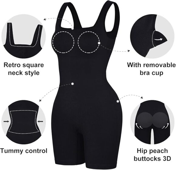 Sleeveless Tummy Control bodysuit