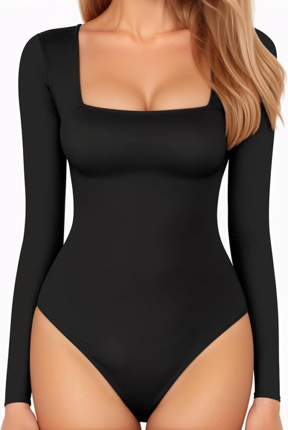 long sleeve body suit