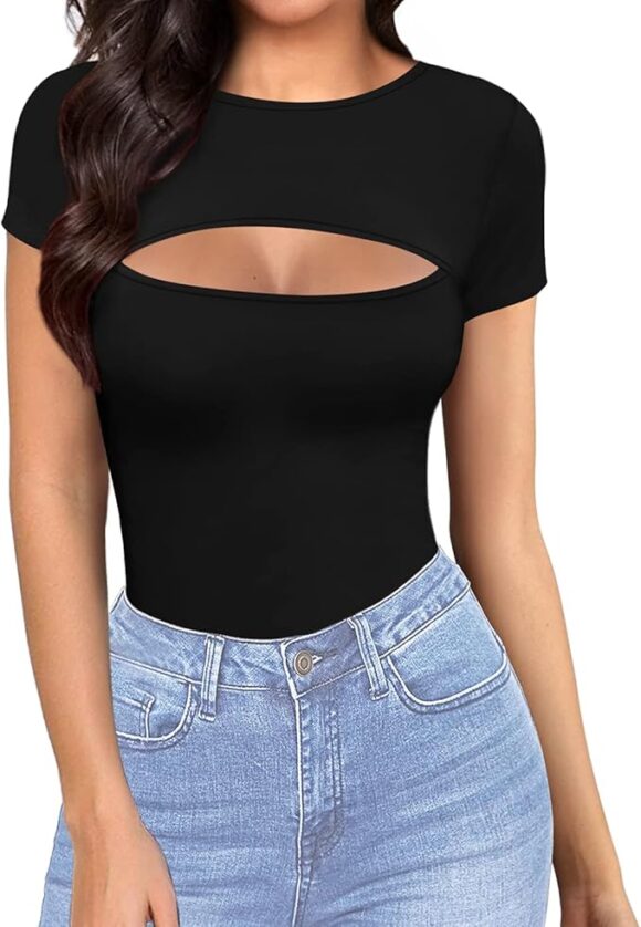 Front Cutout bodysuit