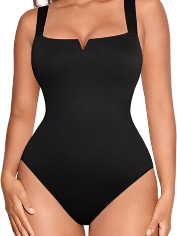 Sleeveless Tummy Control Bodysuit